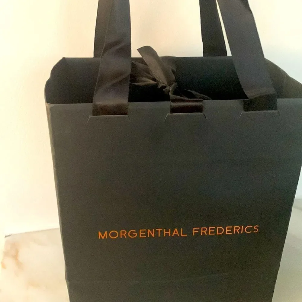 Morganthal Frederics Empty Paper Shopping Bag Ribbon